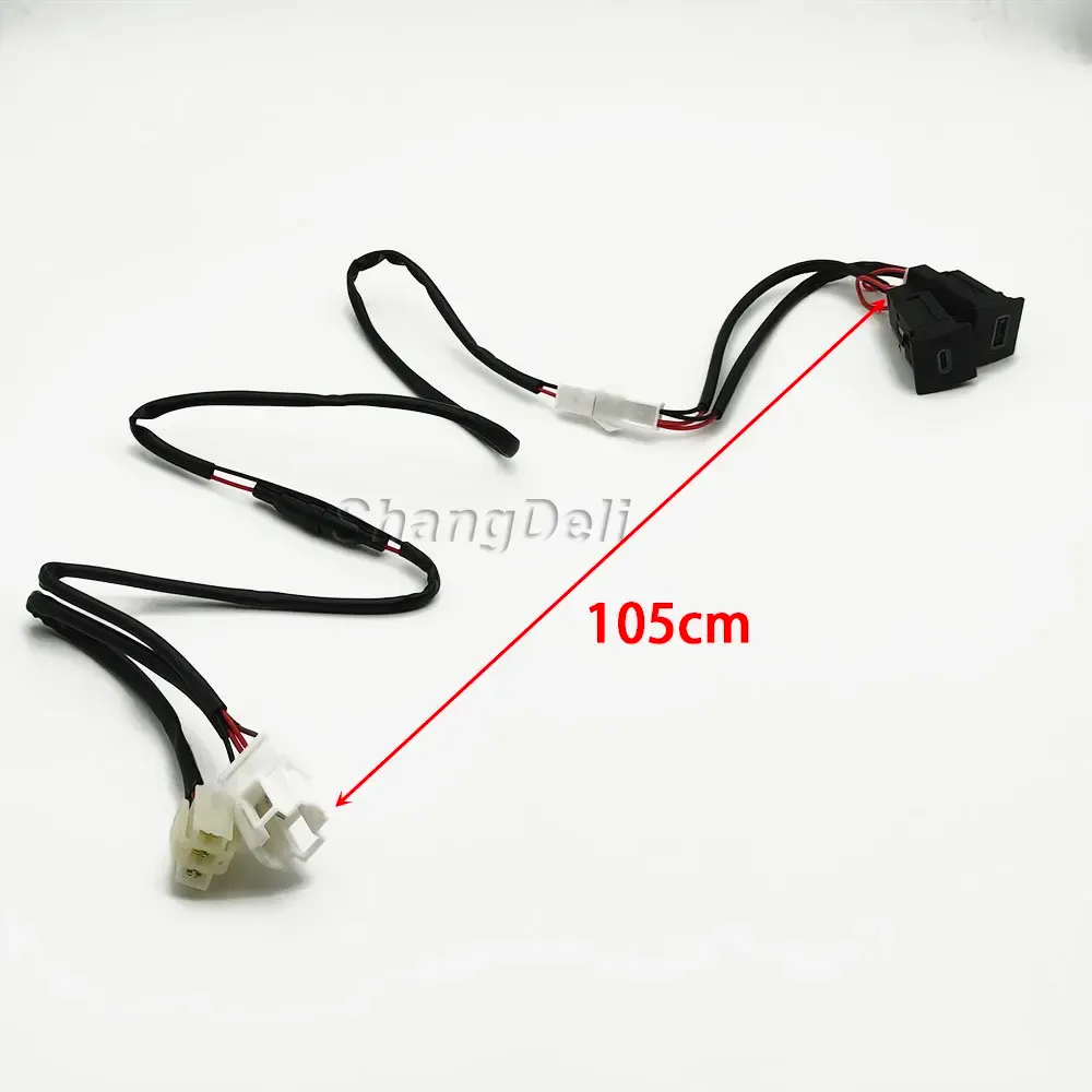 Chargeur USB de voiture PD QC3.0 intégration