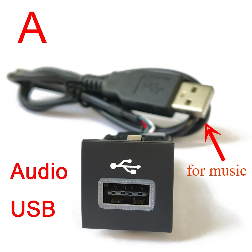 Chargeur USB de voiture à charge rapide PD et QC 3.0 pour VW Golf 6 (MK6), Jetta 5 (MK5) et Scirocco (2006-2012), avec bouton adaptateur 11