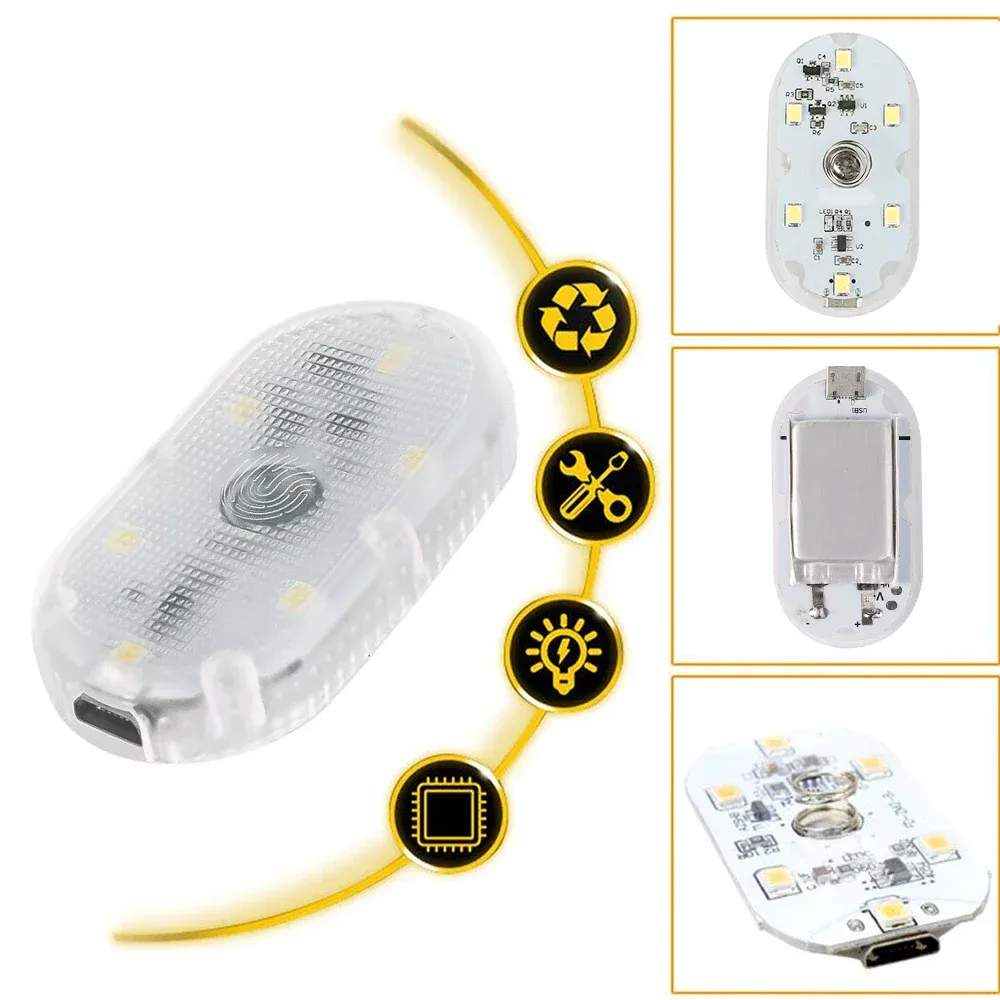 Lumière d'ambiance tactile dans l'habitacle