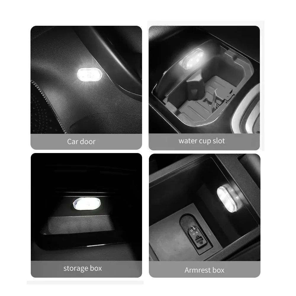 Éclairage LED tactile pour intérieur de véhicule