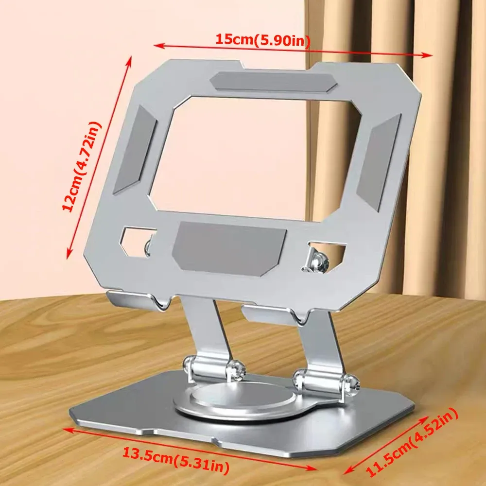 Support rotatif 360° pour tablette, format pliable