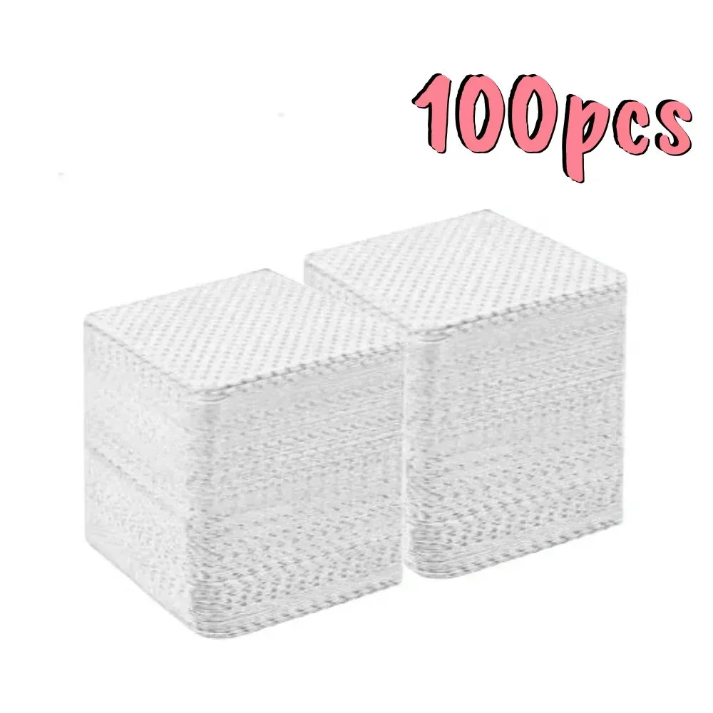 Lingettes non pelucheuses pour ongles, 20 à 600 pièces, tampons de nettoyage en gel sans aluminium pour dissolvant de vernis, outil de soin et de nettoyage pour nail art 10