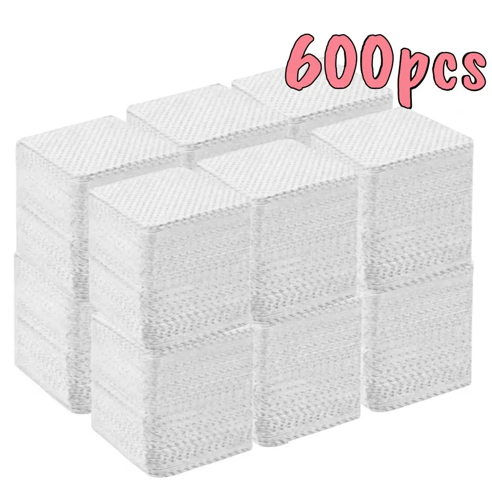 Lingettes non pelucheuses pour ongles, 20 à 600 pièces, tampons de nettoyage en gel sans aluminium pour dissolvant de vernis, outil de soin et de nettoyage pour nail art 16