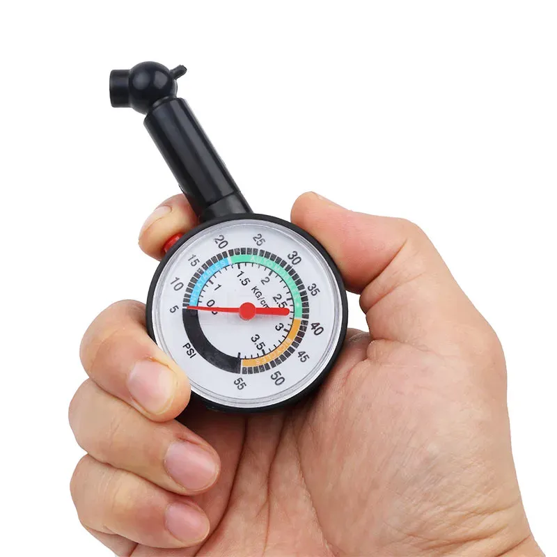 Testeur de pression de pneu portable et compact pour voiture, camion et vélo