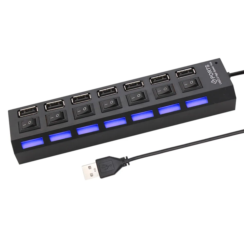 Hub USB 2.0 en situation