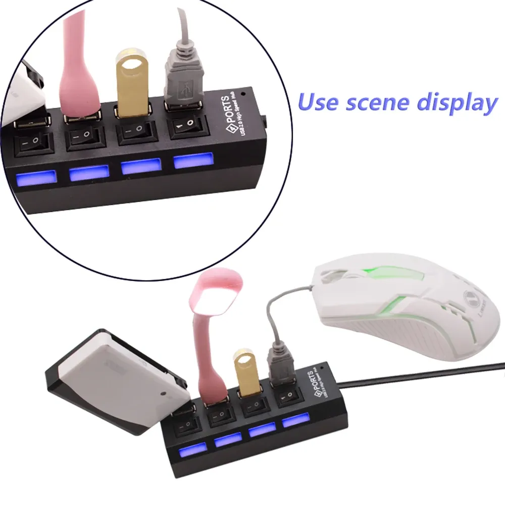 Hub USB 2.0 utilisation
