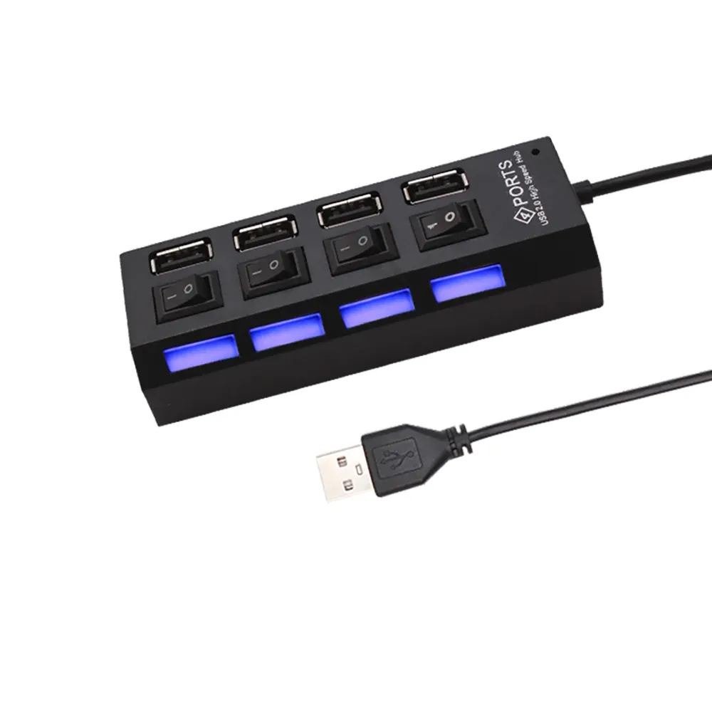 Hub USB 2.0 vue détaillée