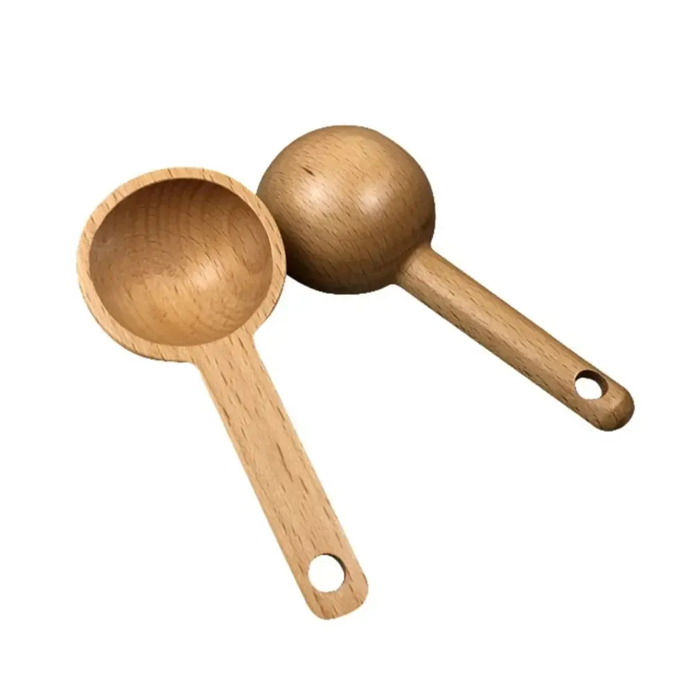 Cuillère doseuse en bois, vue d'ensemble