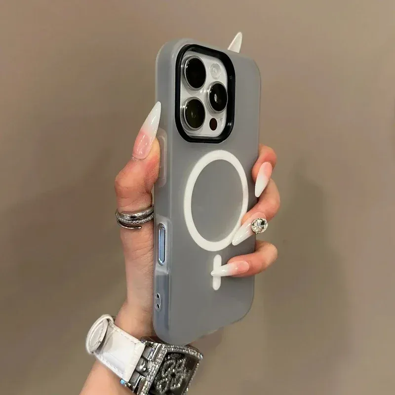 Coque magnétique de luxe pour iPhone