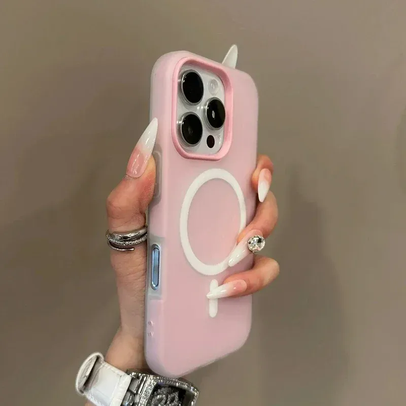 Coque mate pour iPhone, détail du design