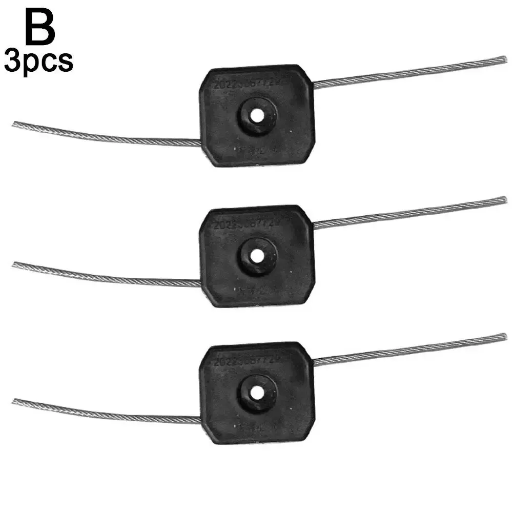 Tête de coupe en fil d'acier pour débroussailleuse électrique, lot de 3, avec lame de rechange 7