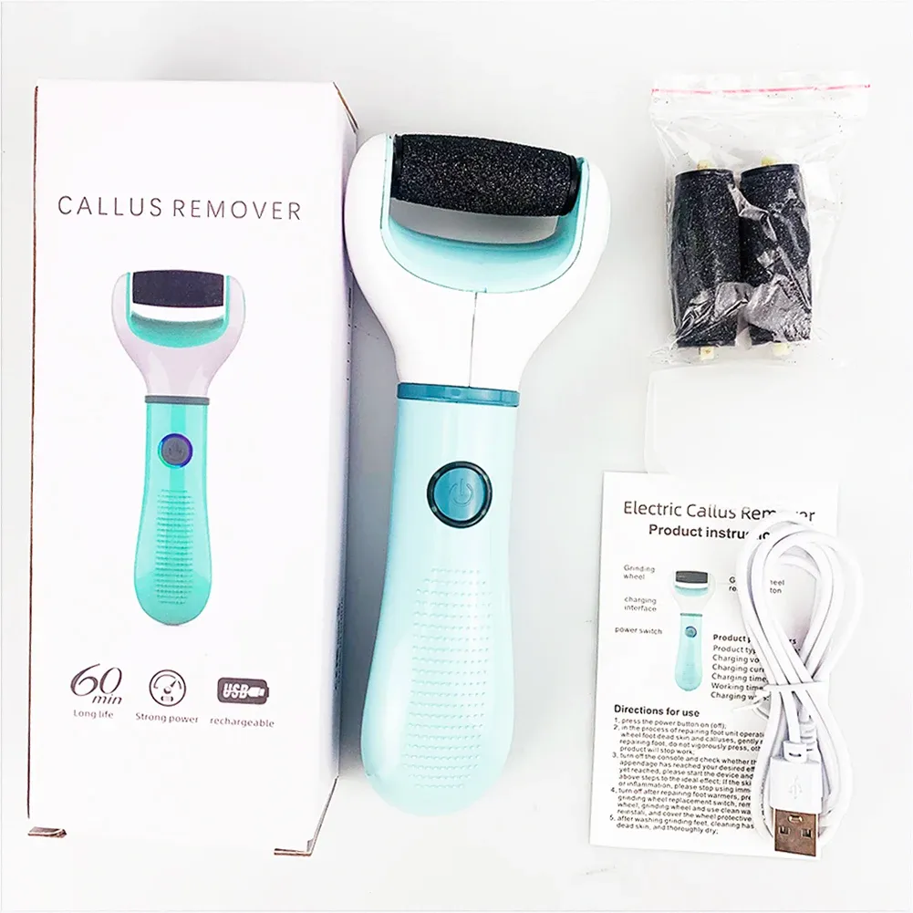 Ponceuse électrique pour pieds, élimine les peaux mortes et callosités 7