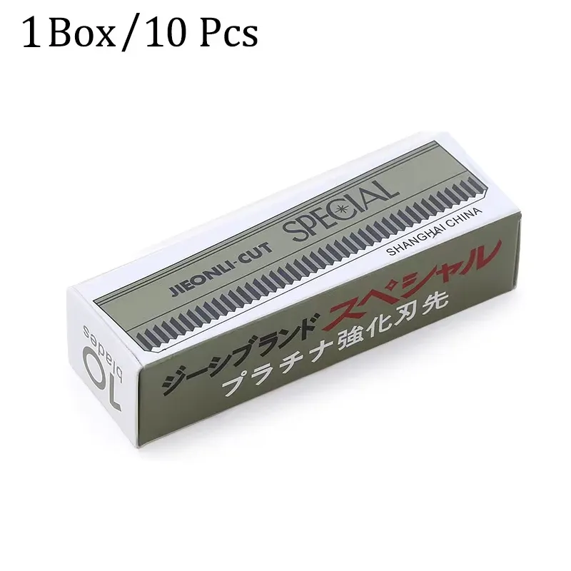 Lames à sourcils en acier inoxydable (lot de 50 ou 10), outils de microblading, tondeuse à sourcils et épilateur visage à lame remplaçable pour la beauté et le maquillage 7