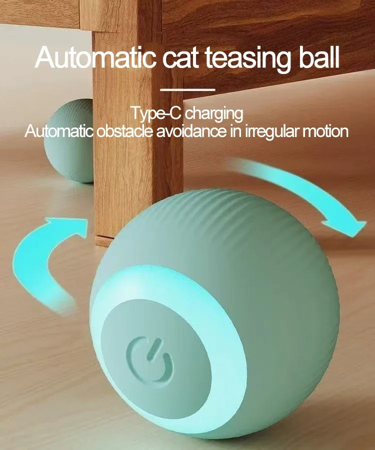 Détail de la boule interactive pour chat