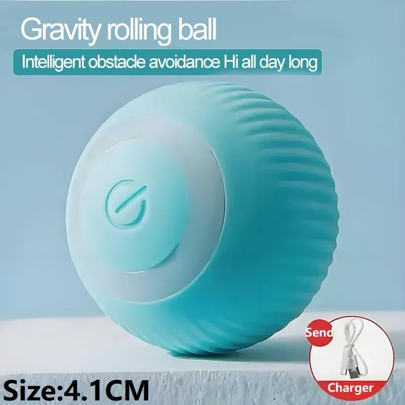 Boule interactive automatique pour chat, jouet d'intérieur électrique MWJ01 8