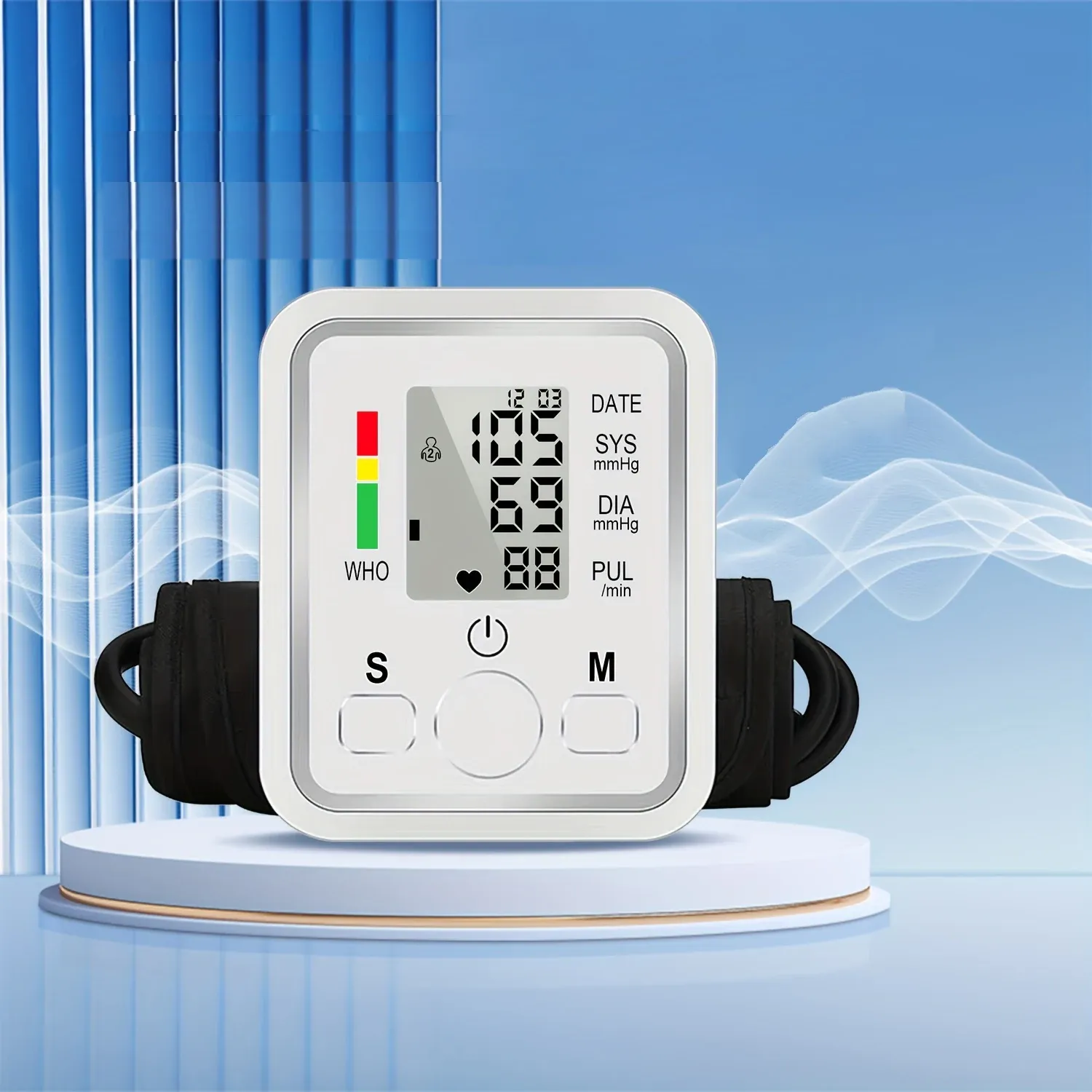 Tensiomètre automatique à bras pour la mesure de la pression artérielle 4