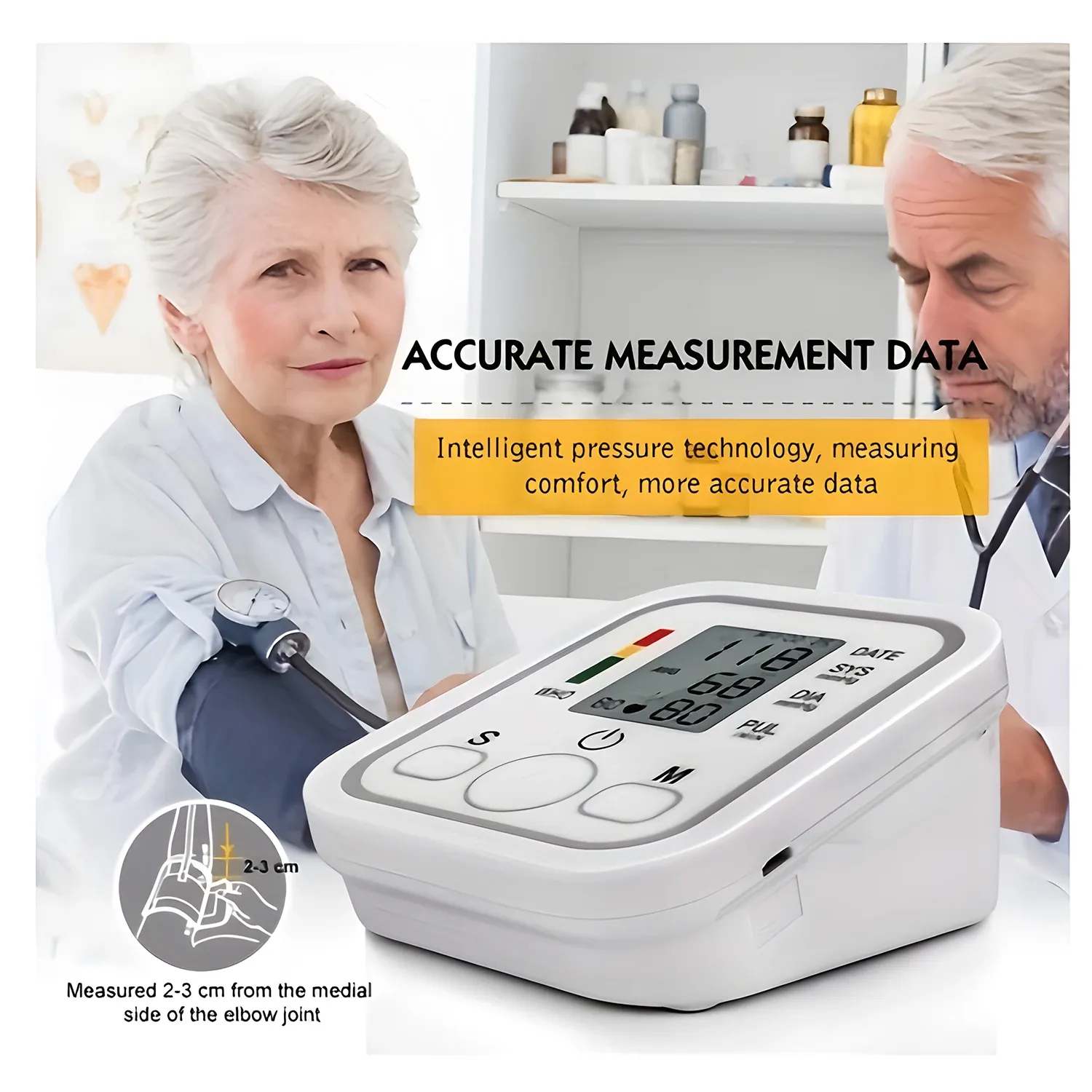 Tensiomètre automatique à bras pour la mesure de la pression artérielle 5