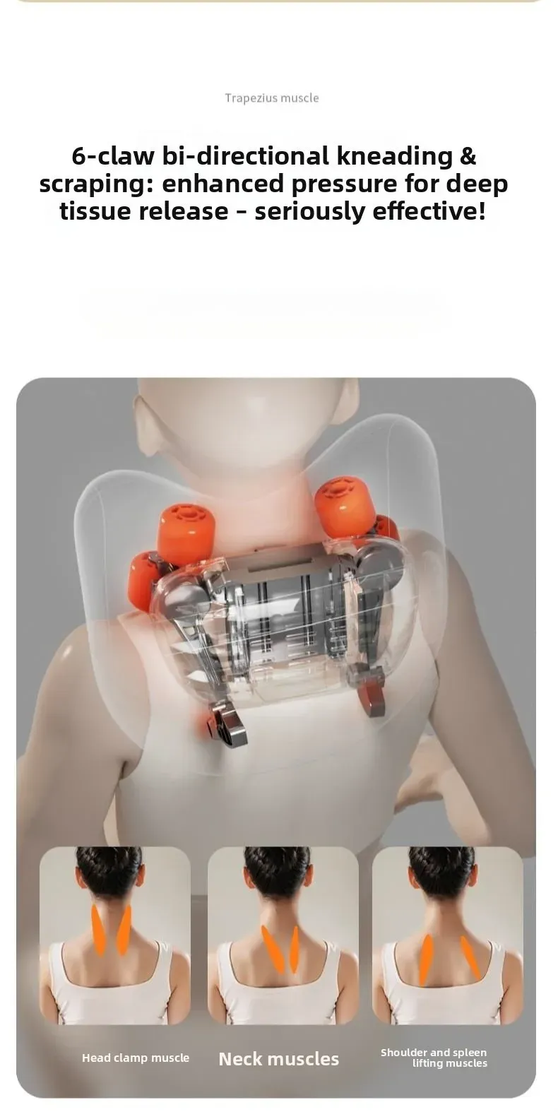 Oreiller masseur, présentation