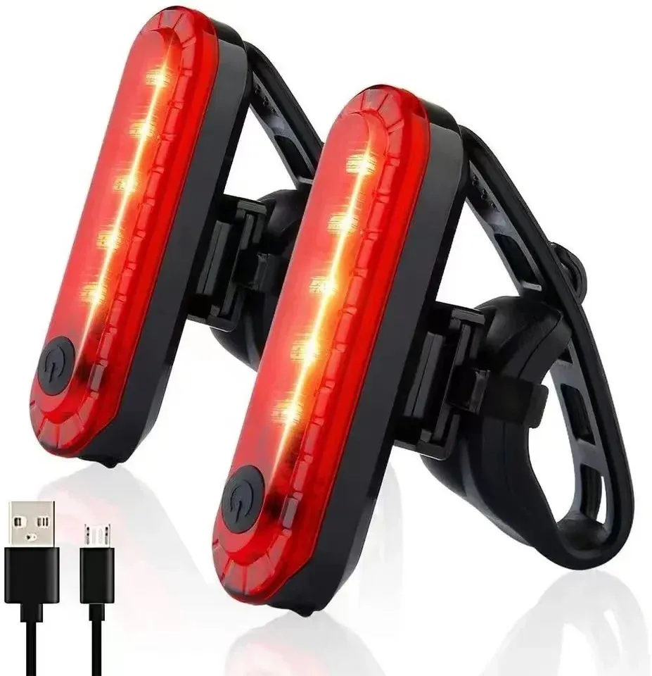 Feu arrière rouge ultra lumineux pour vélo, rechargeable par USB, facile à installer, pour une sécurité optimale à vélo 7