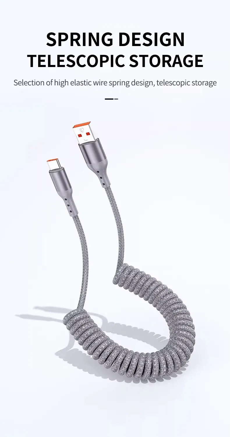 Câble de charge à angle droit en situation d'usage