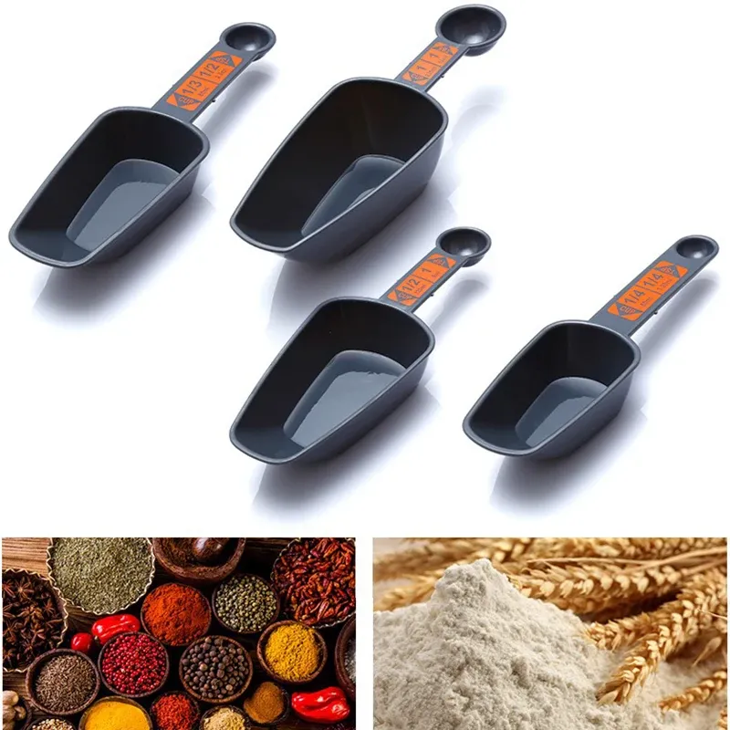 Ensemble de cuillères et tasses à mesurer pour la cuisson