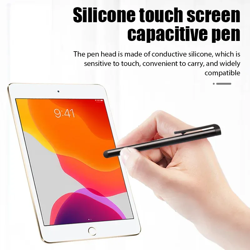 Stylet capacitif universel en métal pour téléphone portable et tablette, lot de 10 pièces, compatible écran tactile (Xiaomi, iPhone) 3