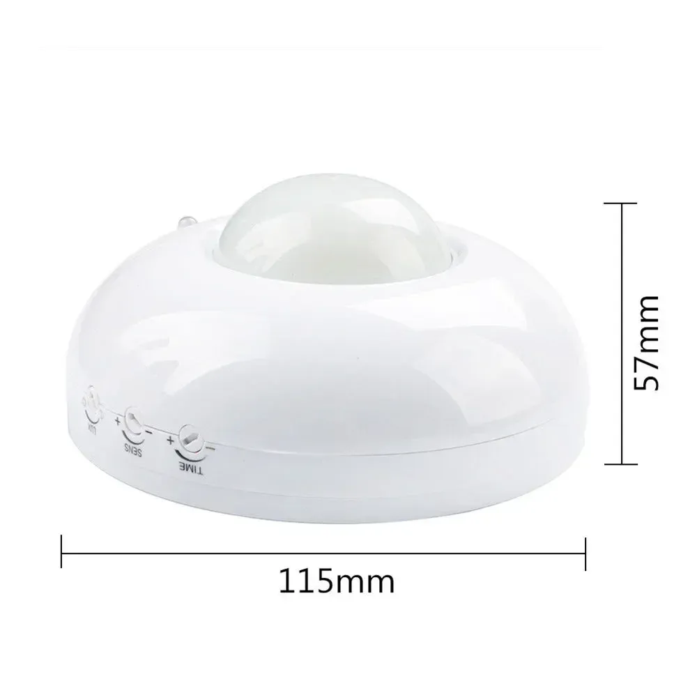 Mini veilleuse LED à détecteur de mouvement PIR, activation automatique, 220 V 4