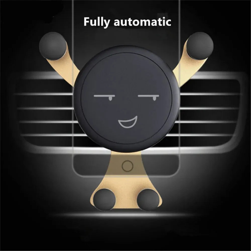 Support de téléphone pour voiture installé dans l'habitacle