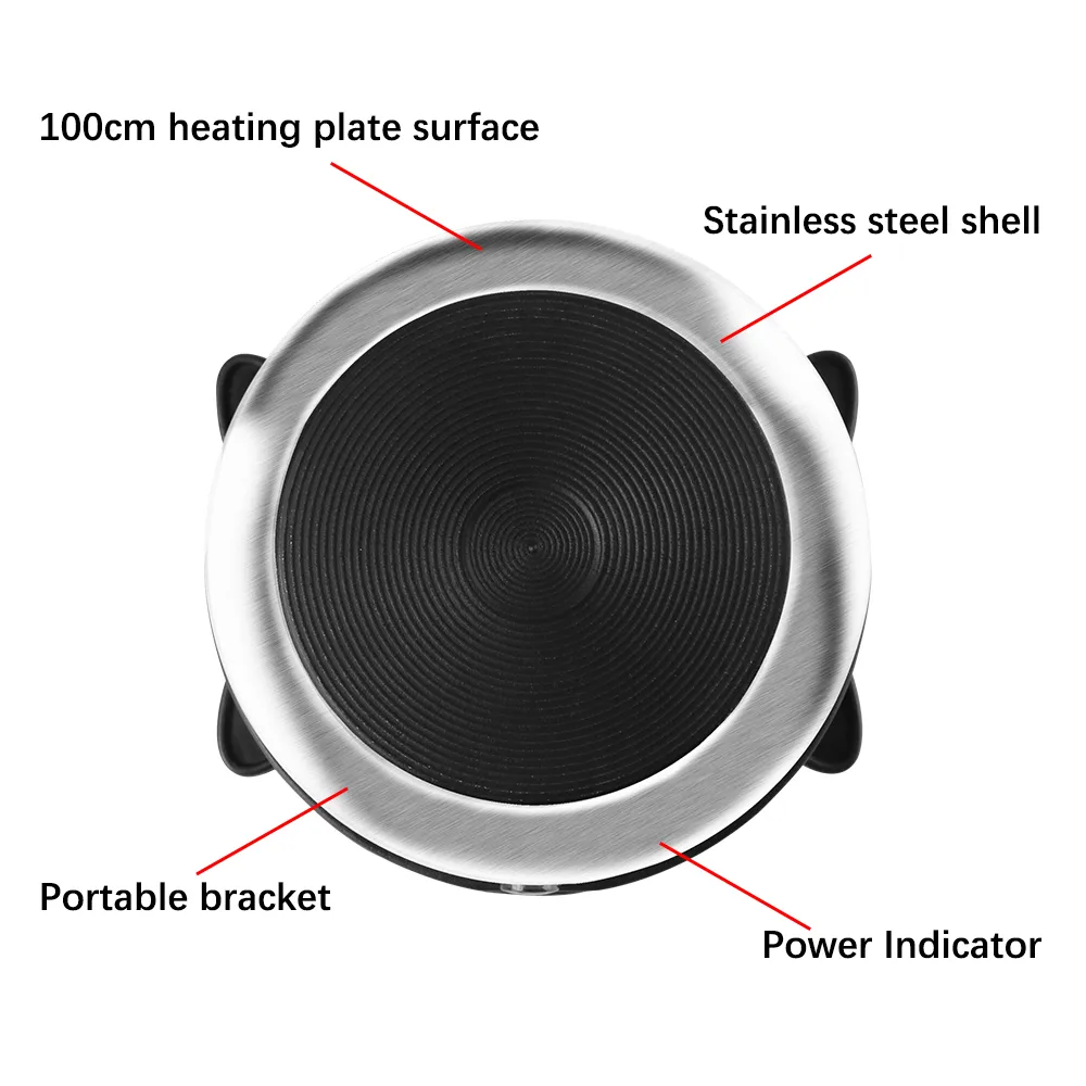 Utilisation quotidienne de la cuisinière électrique portable