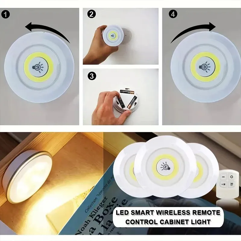 Détail de la lumière LED sous meuble