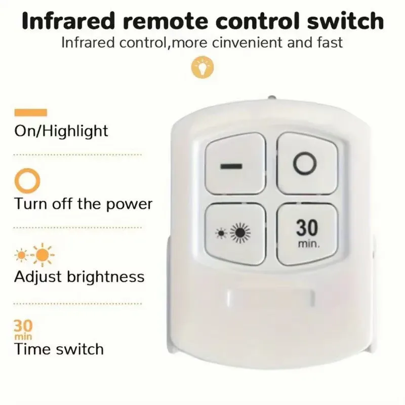 Lumière LED sans fil à intensité variable, vue d'ensemble