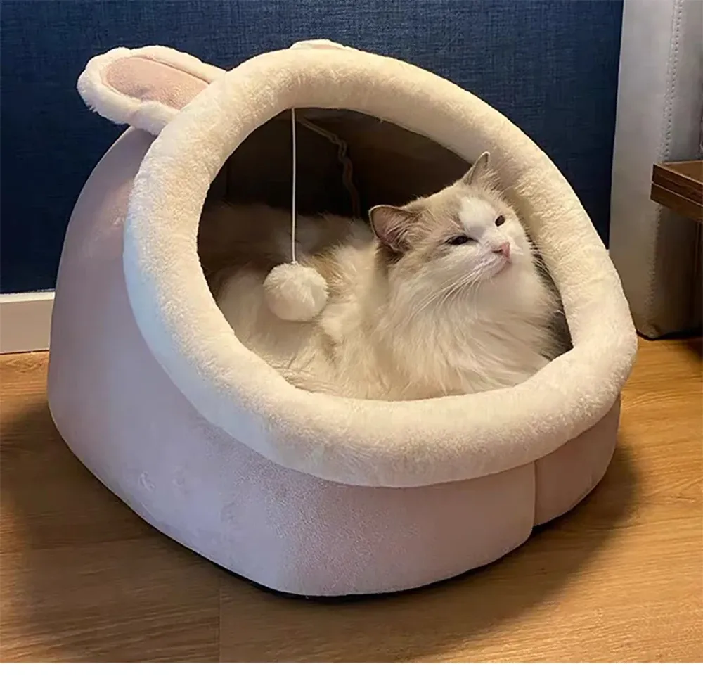 Lit pour chat, coussin double face