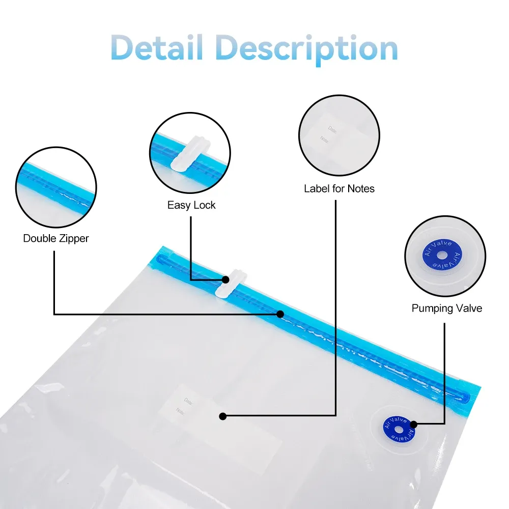 Sac de rangement pour filament d'imprimante 3D (PLA, ABS, PETG) avec scellage sous vide, résistant à l'humidité 4