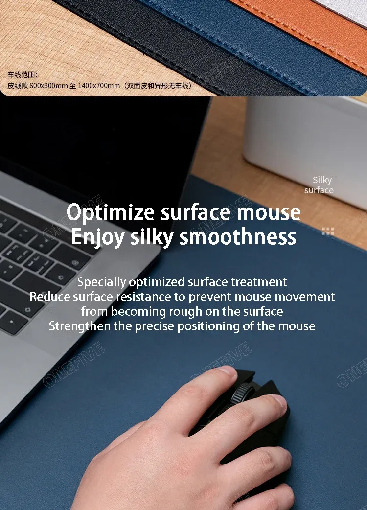 Tapis de souris de bureau, espace de travail