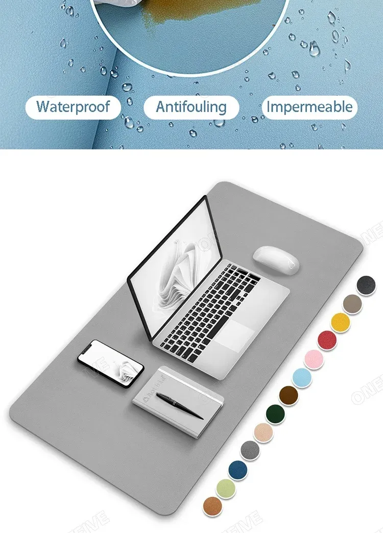 Tapis de souris de bureau, vue finale