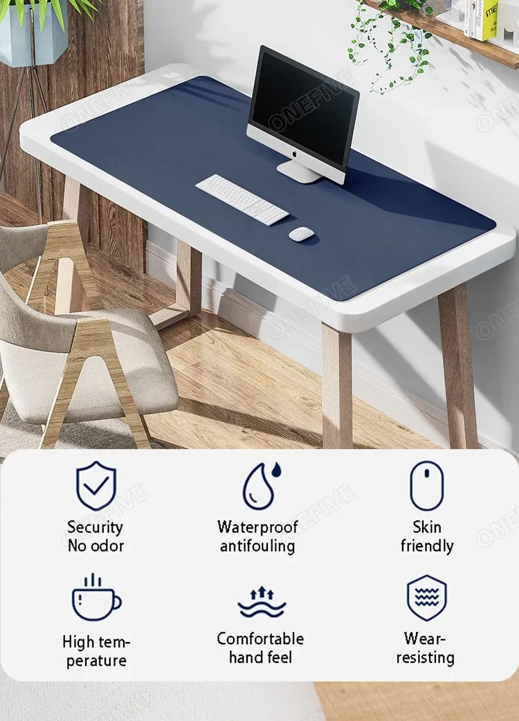 Tapis de souris de bureau, vue d'ensemble