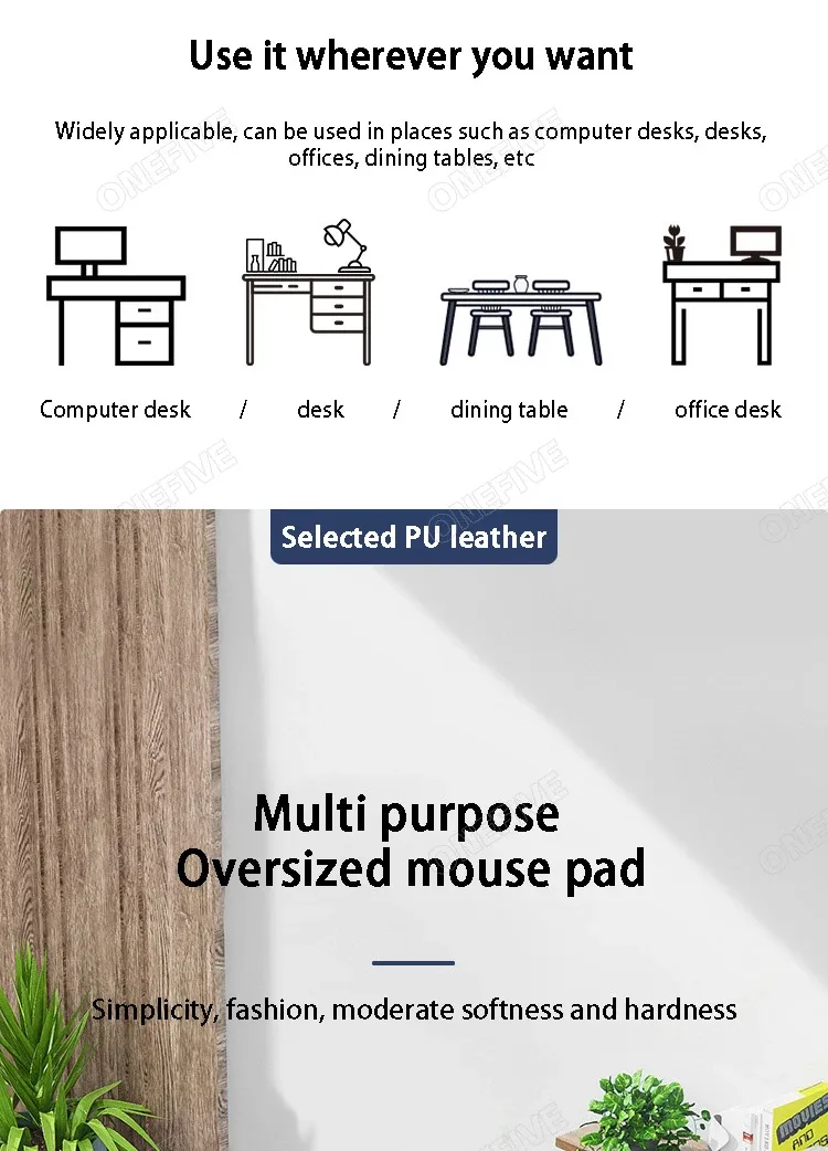 Détail du tapis de souris de bureau