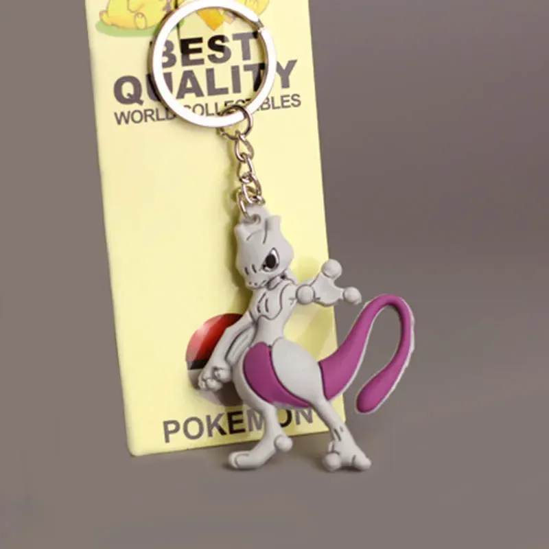Porte-clés figurine d'action anime kawaii, pendentif pour sac ou voiture 20