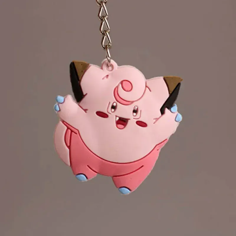 Porte-clés figurine d'action anime kawaii, pendentif pour sac ou voiture 11