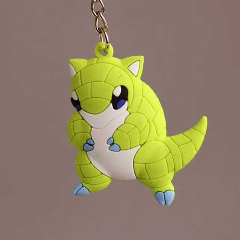Porte-clés figurine d'action anime kawaii, pendentif pour sac ou voiture 15