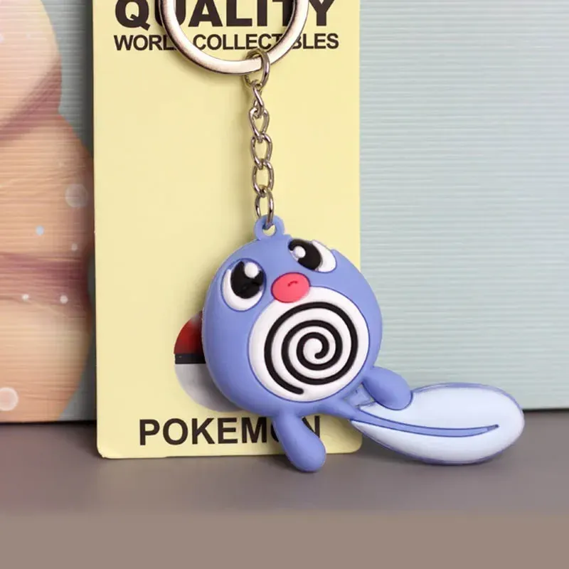 Porte-clés figurine d'action anime kawaii, pendentif pour sac ou voiture 17