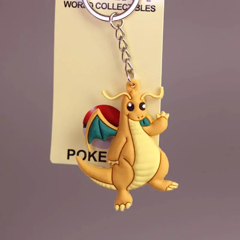 Porte-clés figurine d'action anime kawaii, pendentif pour sac ou voiture 8