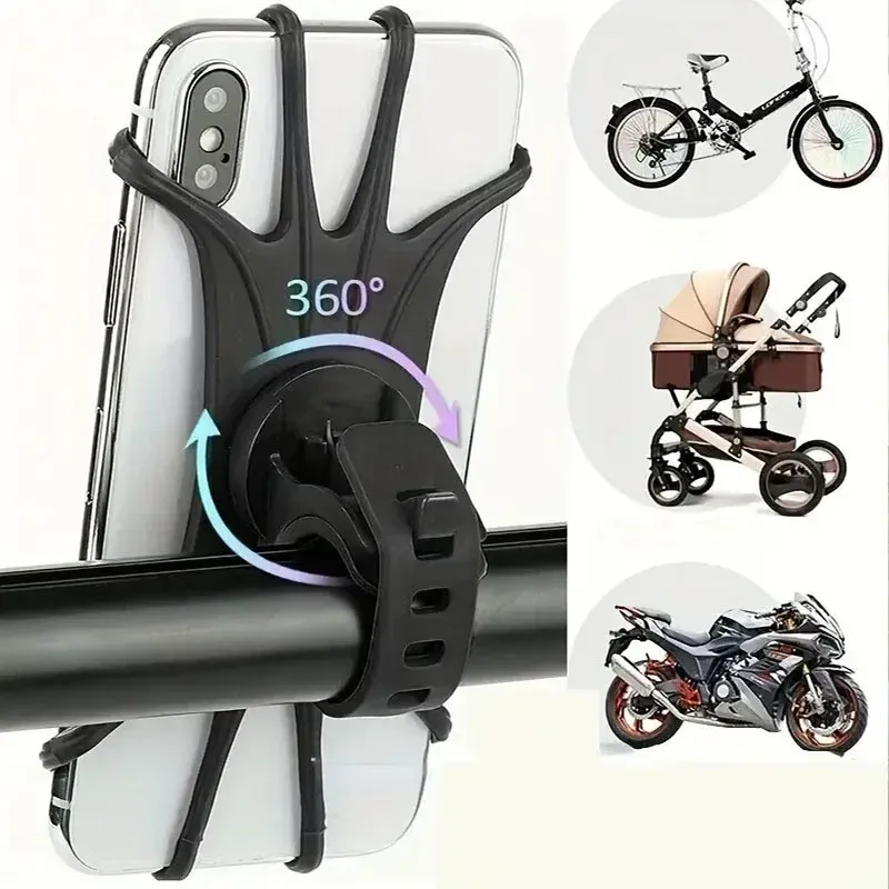 Support de téléphone pour vélo et moto, compatible iPhone, Samsung et Xiaomi 1