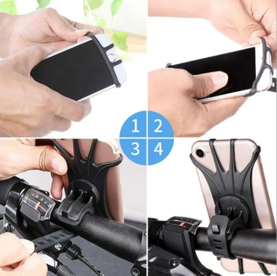 Support de téléphone en situation d'utilisation