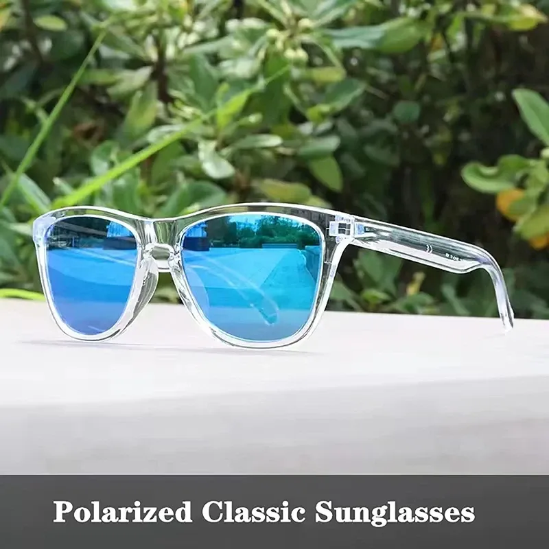 Lunettes de soleil polarisées rétro pour hommes et femmes, protection UV400