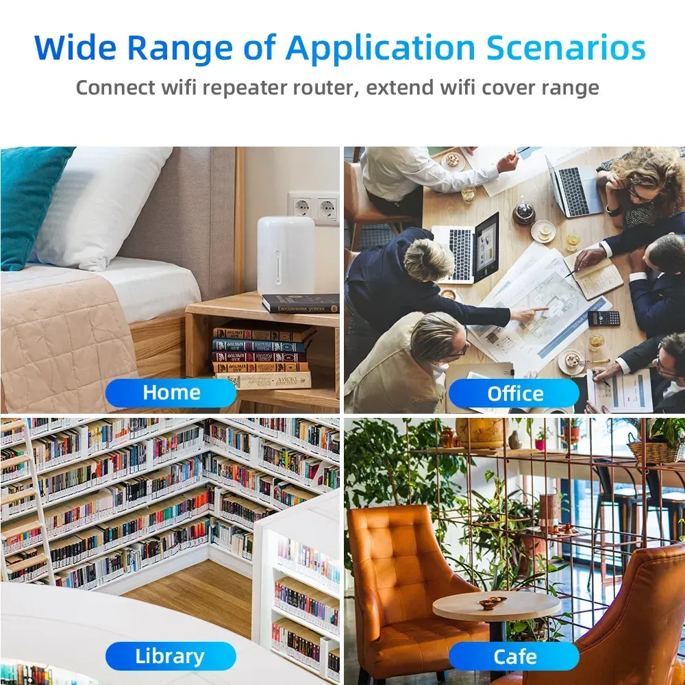 Répéteur Wi-Fi, vue de face