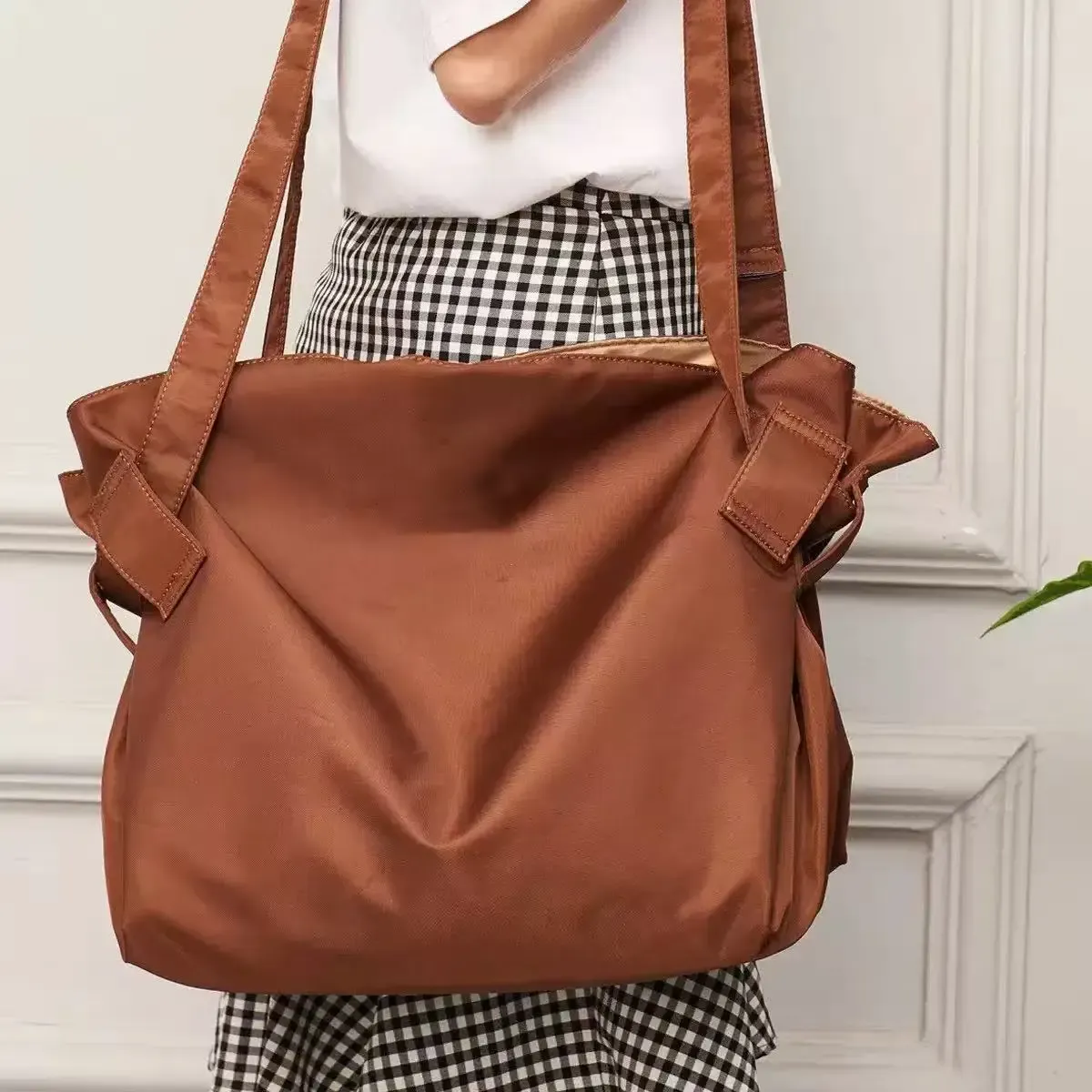 Détails du sac de rangement pliable