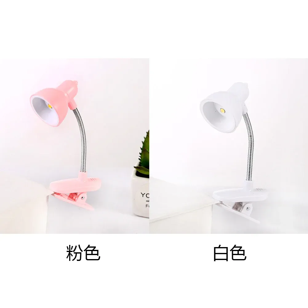 Mini lampe de lecture à pince LED