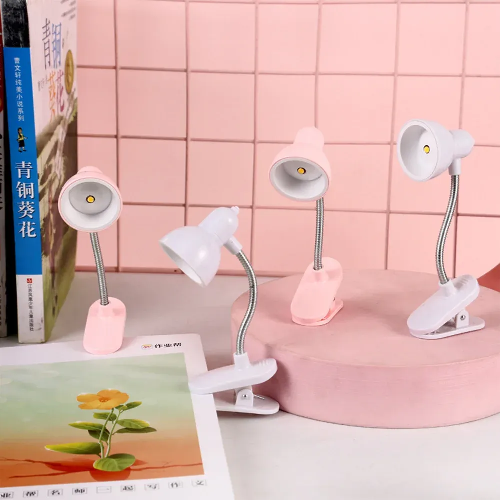 Mini lampe de lecture à pince LED
