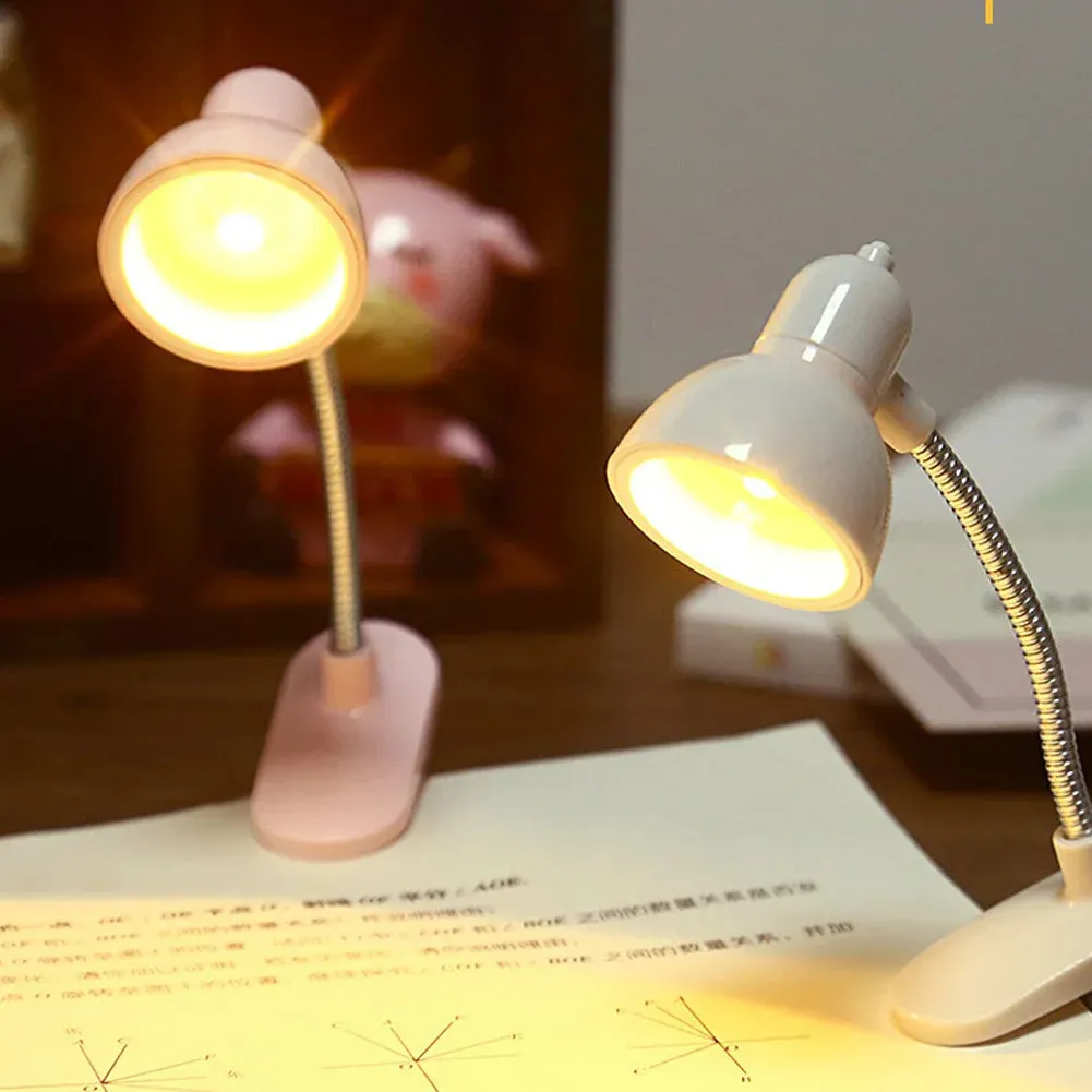 Mini lampe de lecture à pince LED